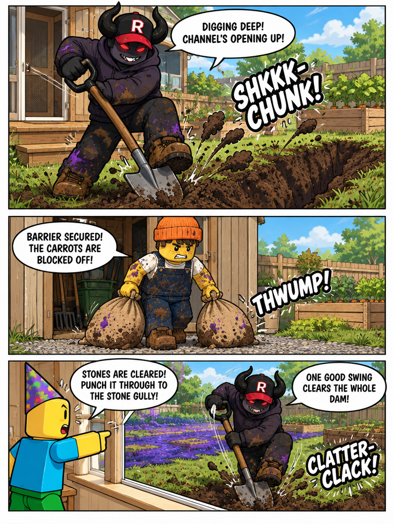 Slush in the Garden Rows (page 2 of 4)