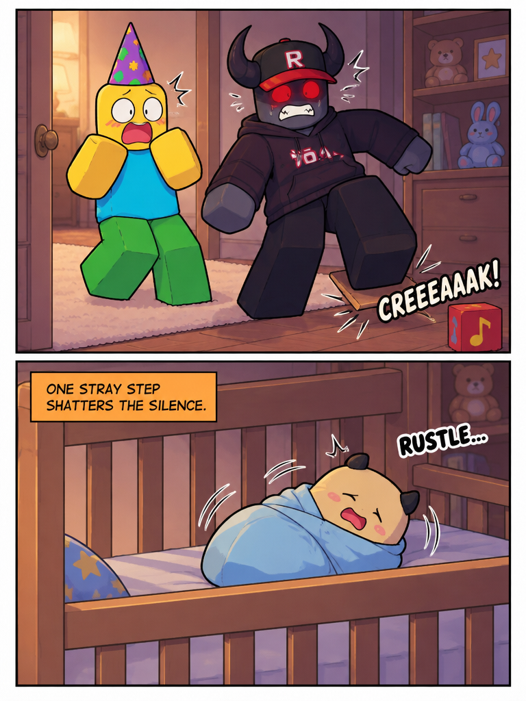 Tiptoeing Past Bedtime (page 3 of 4)