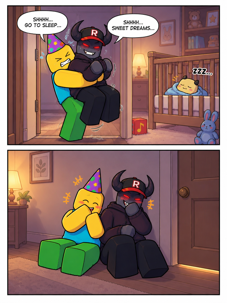 Tiptoeing Past Bedtime (page 4 of 4)