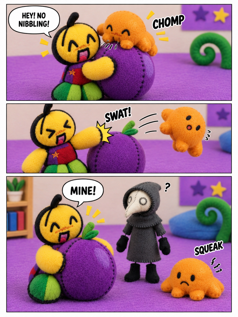 Interdimensional Visitors and the Plush Grape (page 3 of 4)