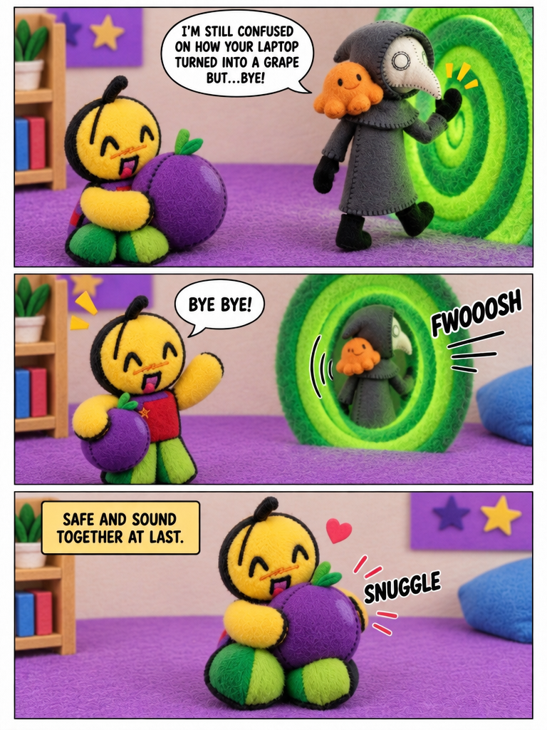 Interdimensional Visitors and the Plush Grape (page 4 of 4)