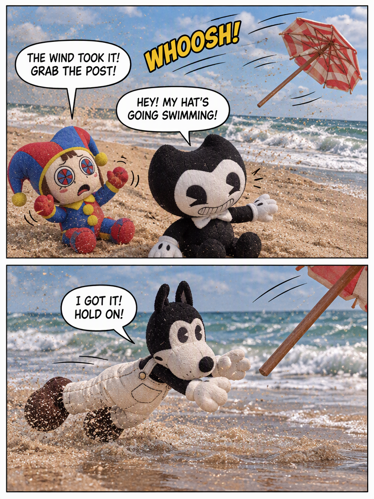 A Day at the Sunny Shore (page 2 of 4)