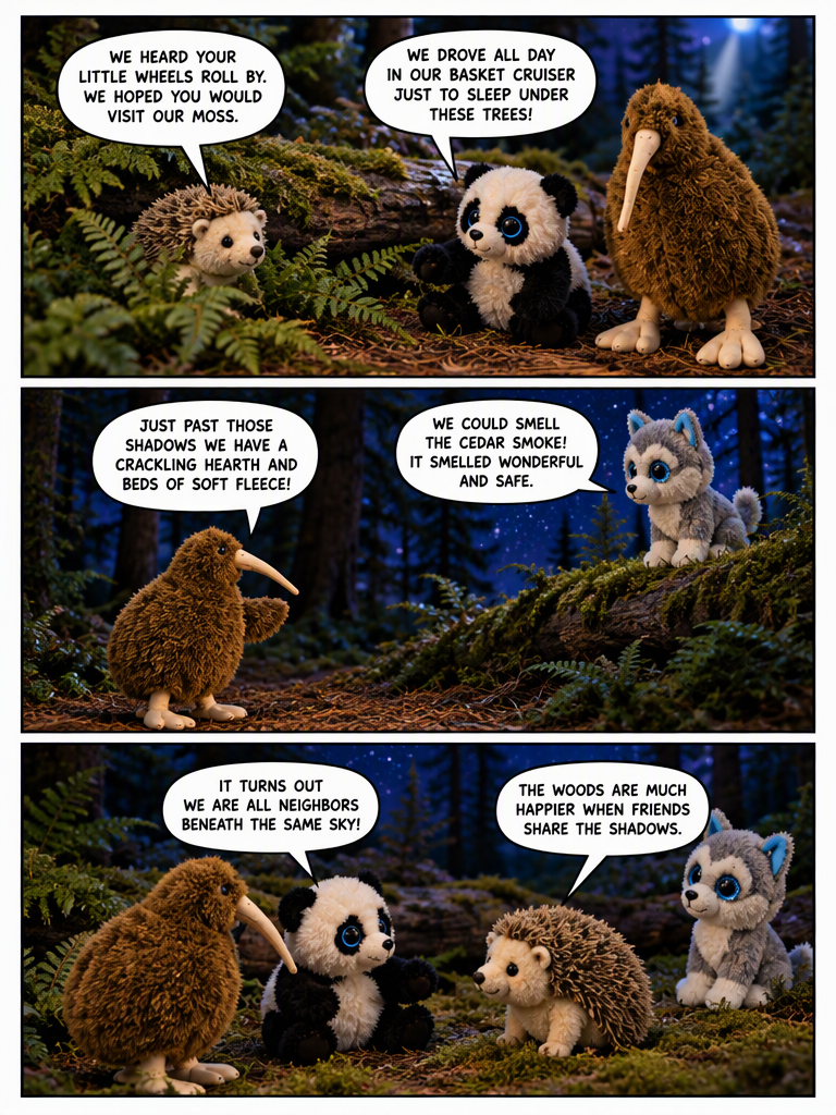 Midnight Forest Friends (page 2 of 4)