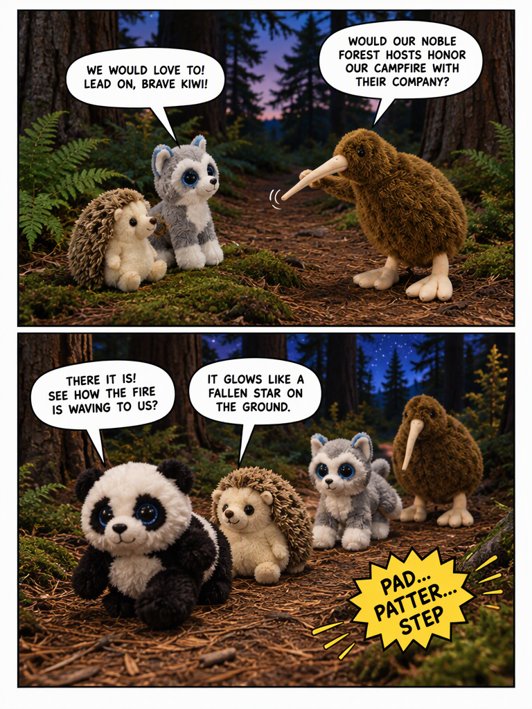 Midnight Forest Friends (page 3 of 4)