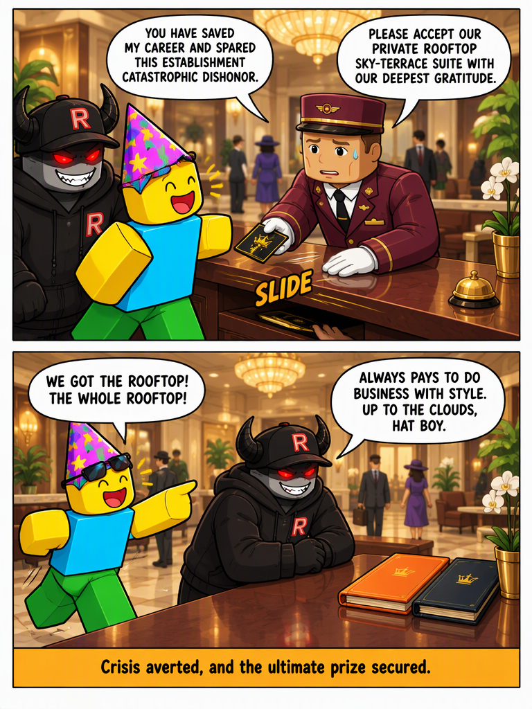 The Golden Keycard Mix-Up (page 3 of 4)