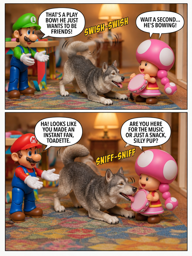 A Slobbery New Neighbor (page 2 of 4)