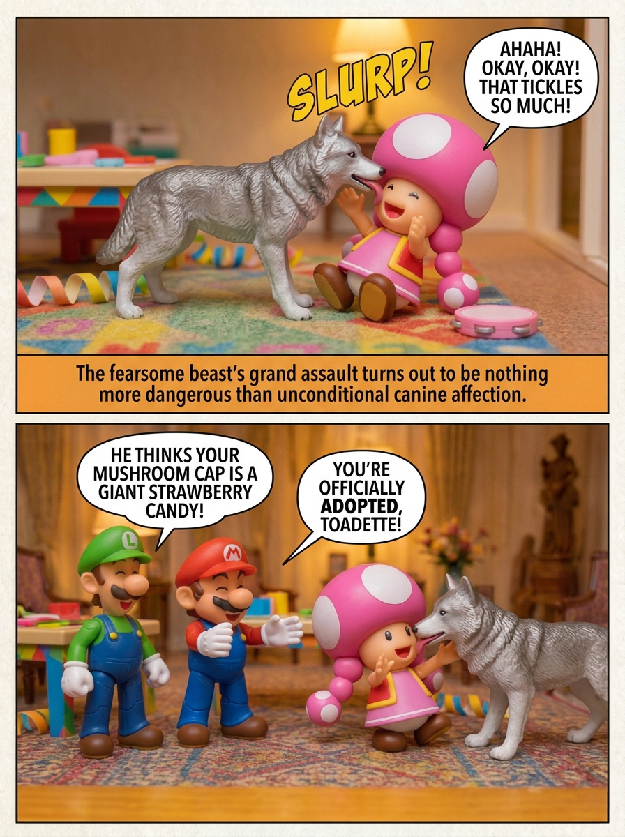 A Slobbery New Neighbor (page 3 of 4)