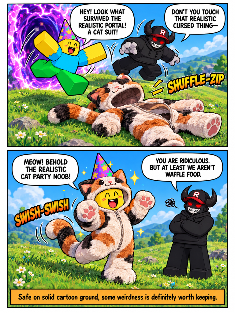 Escape from the Hyper-Realistic Waffle (page 4 of 16)