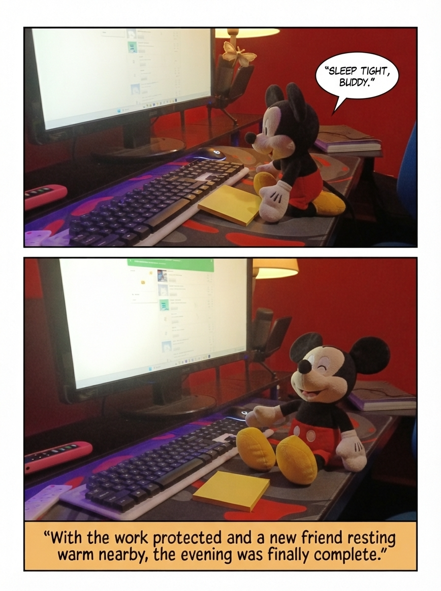A Fluttering Interruption (page 4 of 4)
