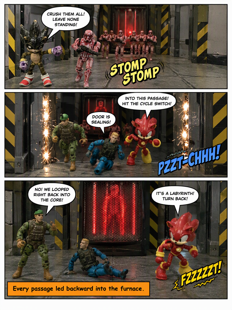 Red Base Collapse: The Endless Corridors (page 3 of 4)