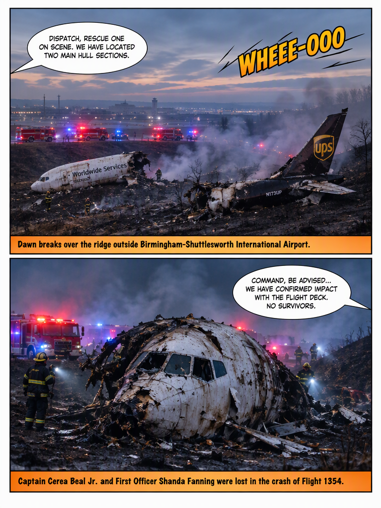 Descent in Darkness: The Fate of Flight 1354 (page 4 of 4)