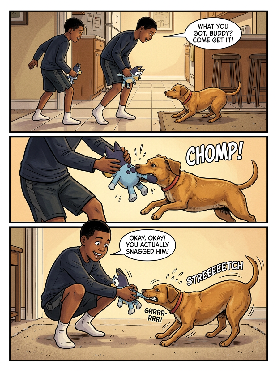 The Post-Dinner Plush Pursuit (page 3 of 4)