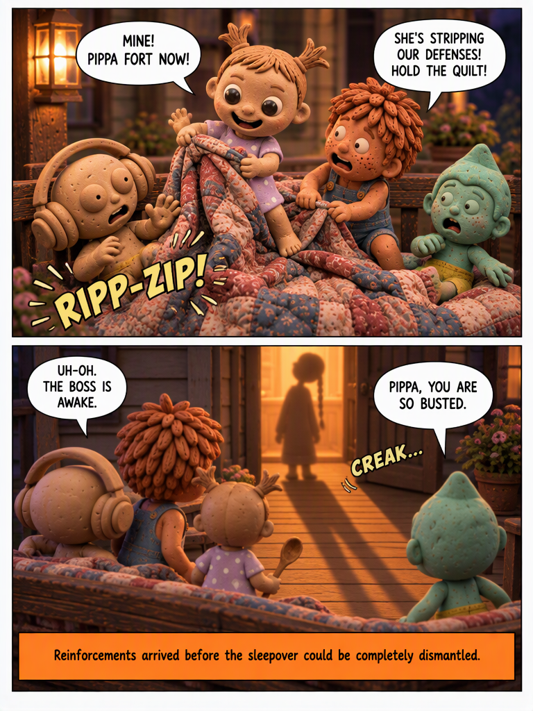 Porch Sleepover Ambush (page 2 of 4)