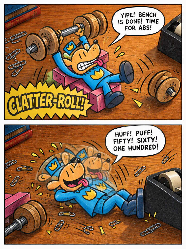 Dog Man Gets Buff (page 2 of 4)