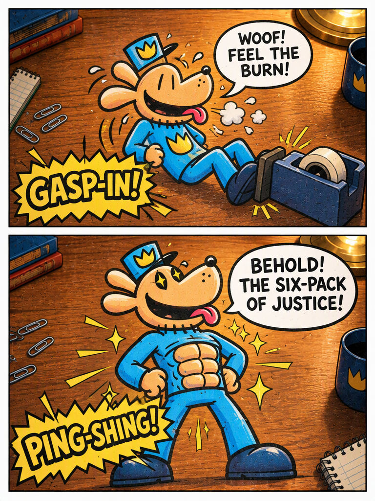 Dog Man Gets Buff (page 3 of 4)