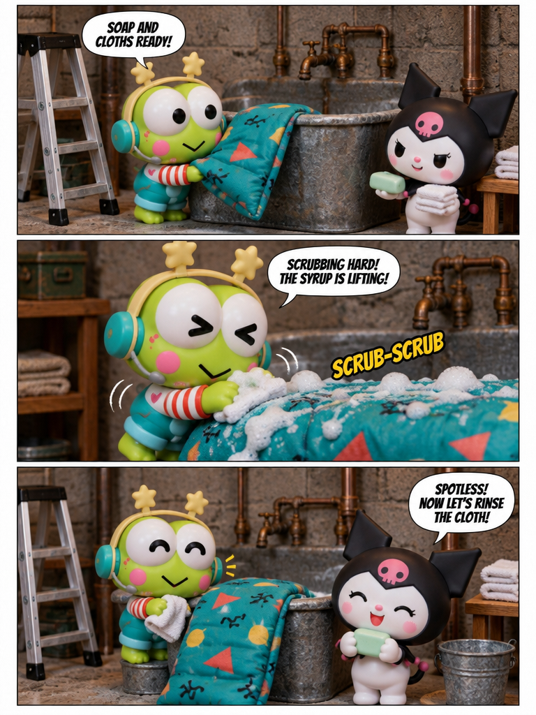 Sticky Bedtime Cleanup (page 2 of 4)