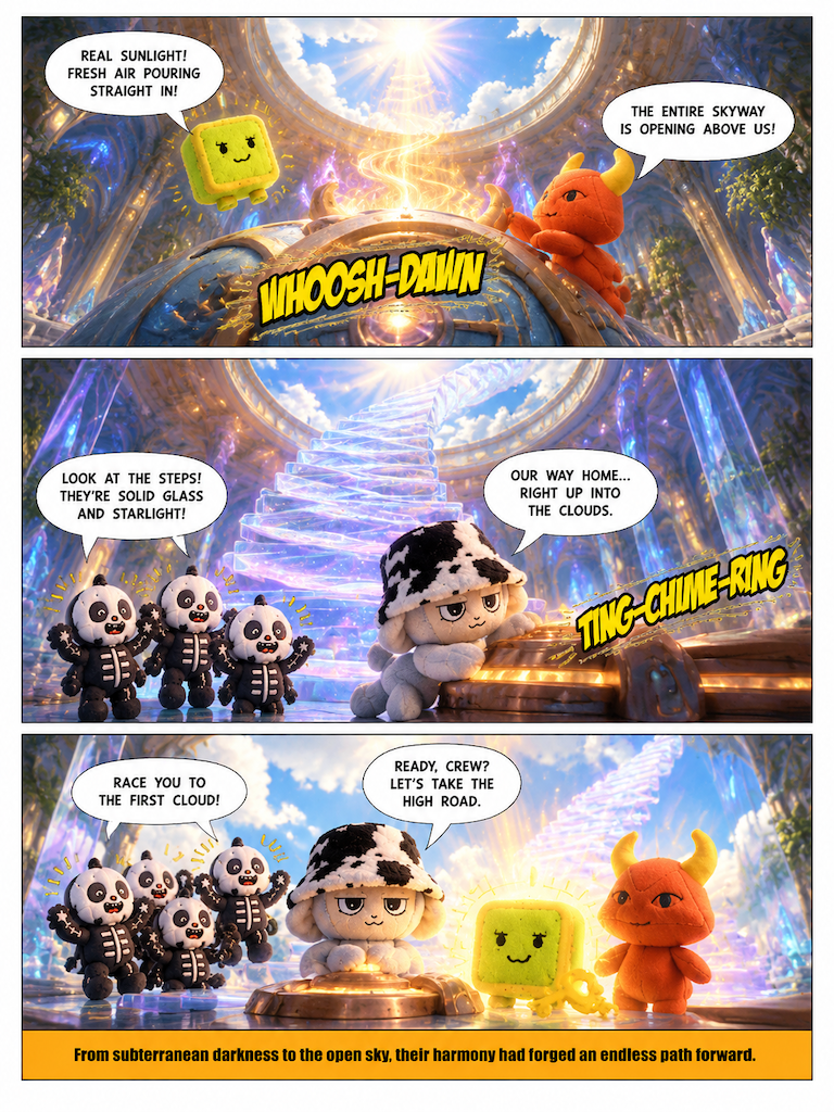 Starlight Ascent to the Sunlit Clouds (page 4 of 4)