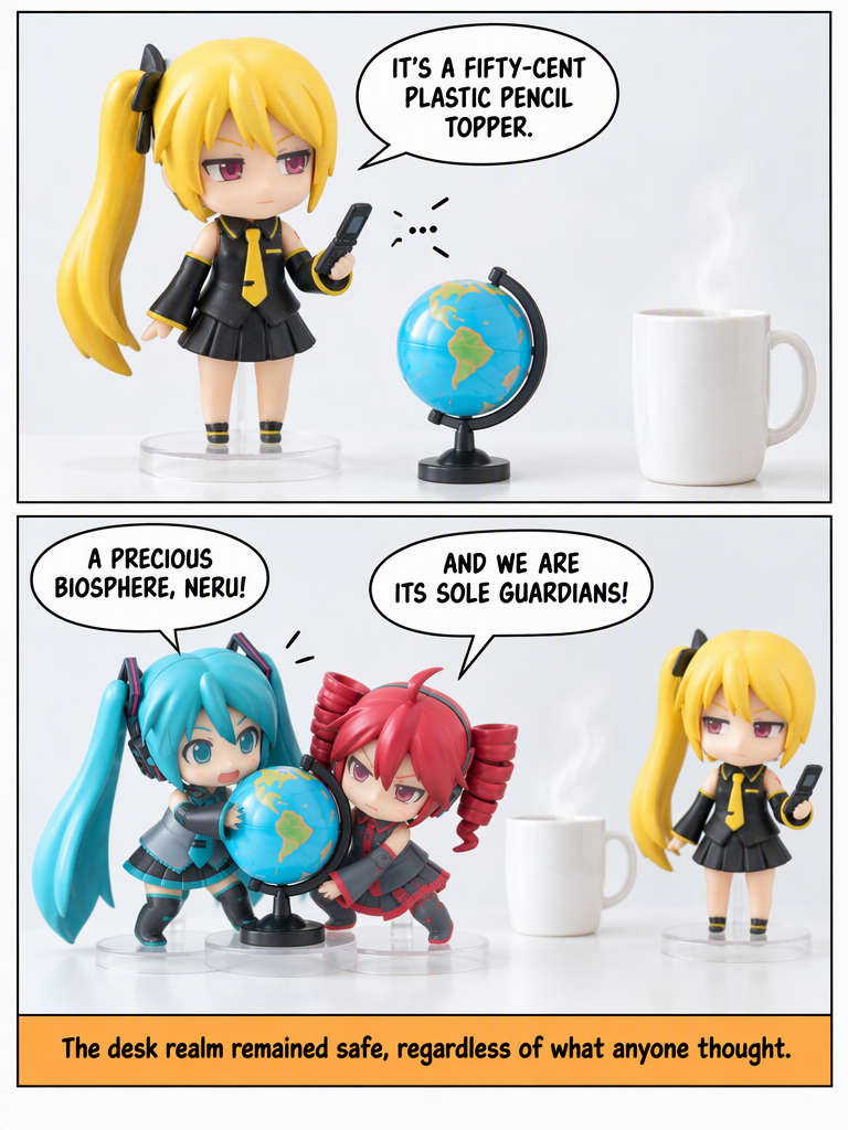 A Skeptical Yellow Visitor + growth of the Neru girl (page 4 of 8)