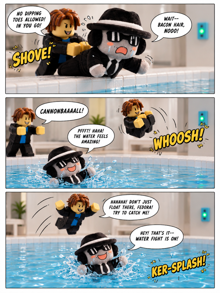 The Secret Pool Party (page 2 of 4)