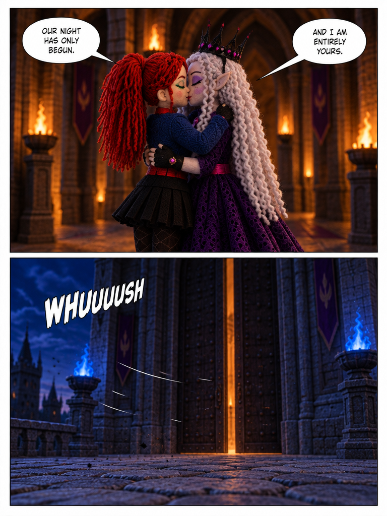 A Royal Embrace in the Shadow of Ashes (page 4 of 4)