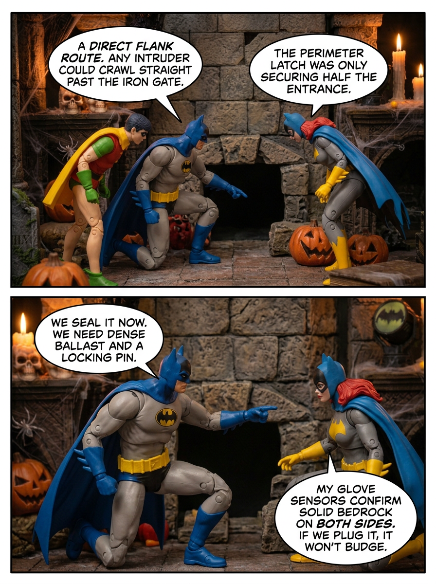 🦇 BatFamily  The Hidden Breach 💬 Comic Story part 2 (page 3 of 8)