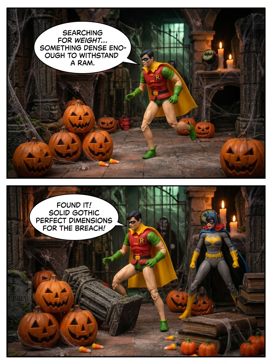 🦇 BatFamily  The Hidden Breach 💬 Comic Story part 2 (page 4 of 8)