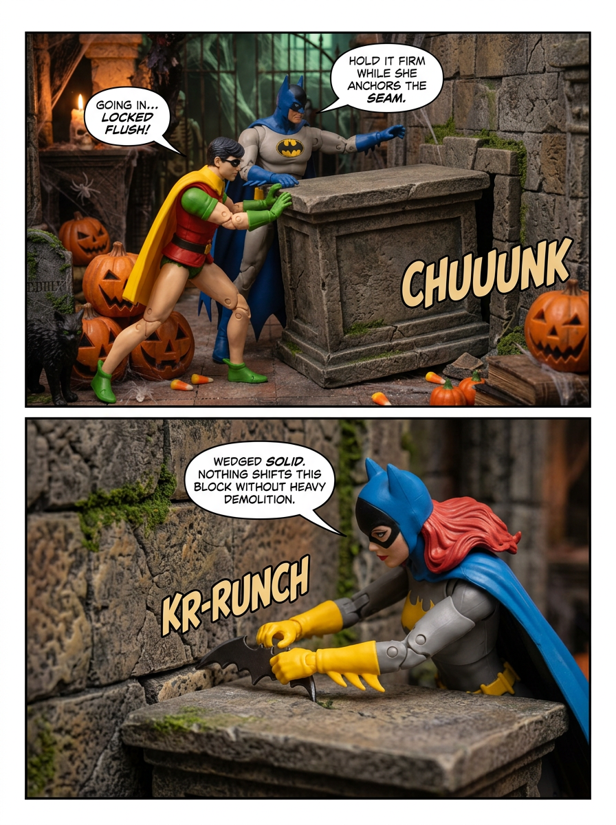 🦇 BatFamily  The Hidden Breach 💬 Comic Story part 2 (page 7 of 8)