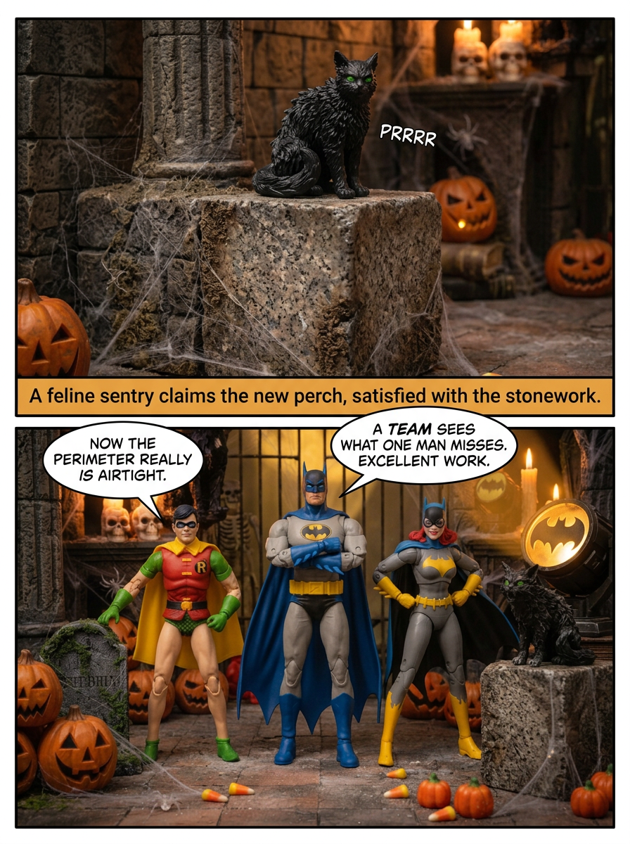🦇 BatFamily  The Hidden Breach 💬 Comic Story part 2 (page 8 of 8)