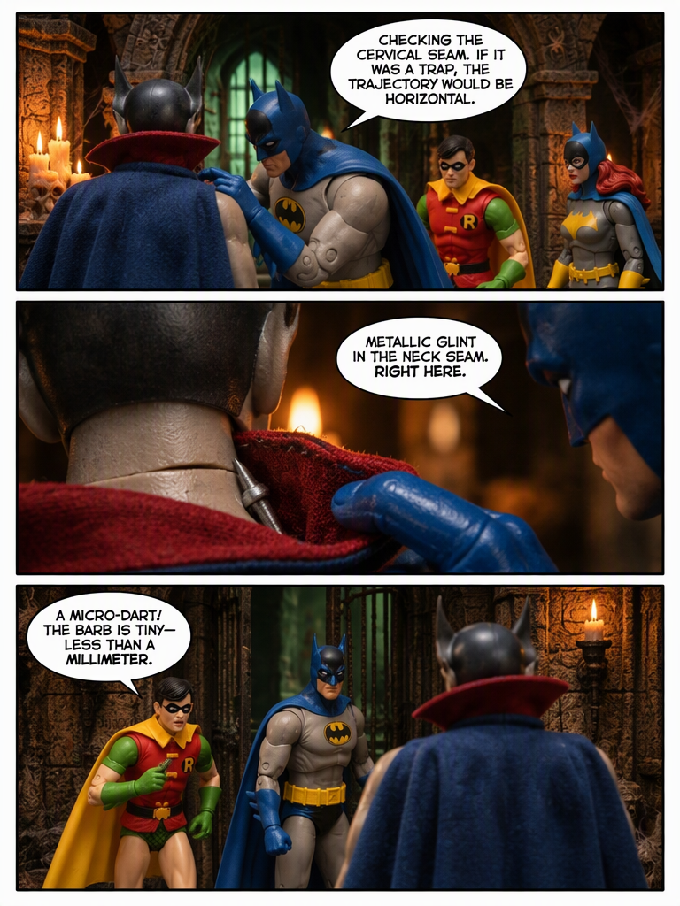 🦇 BatFamily  Cure Behind the Gate 💬 Comic Story part 6 ( final) (page 3 of 8)
