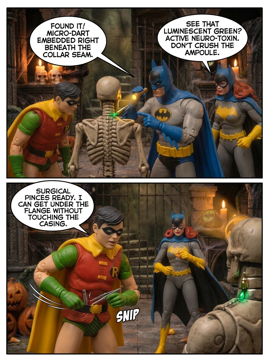 🦇 BatFamily  Cure Behind the Gate 💬 Comic Story part 6 ( final) (page 4 of 8)