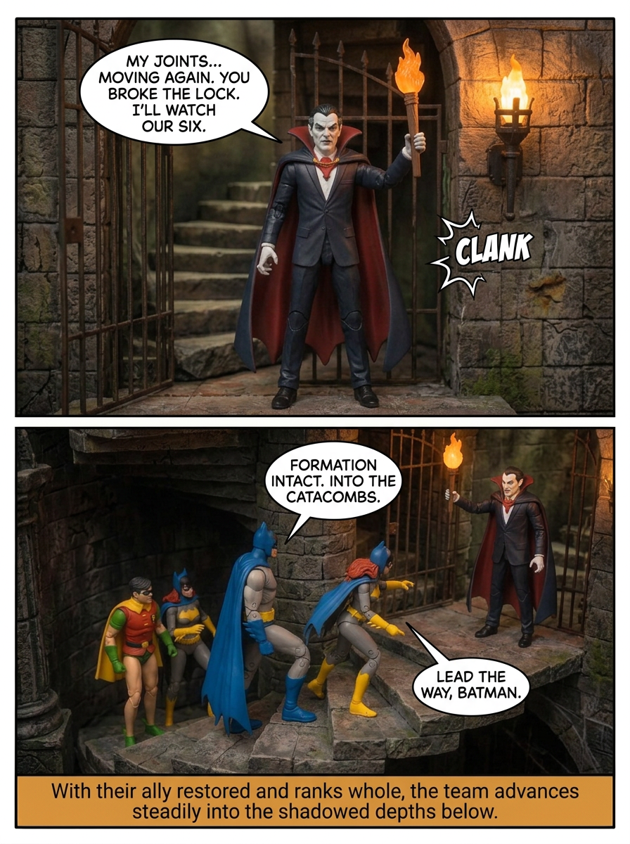🦇 BatFamily  Cure Behind the Gate 💬 Comic Story part 6 ( final) (page 8 of 8)