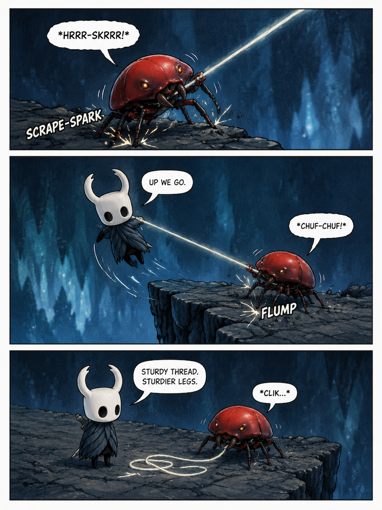 A Walk in Hallownest (page 3 of 4)