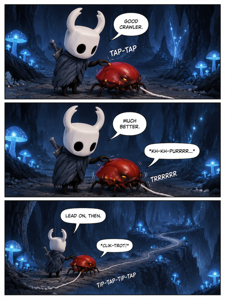 A Walk in Hallownest (page 4 of 4)