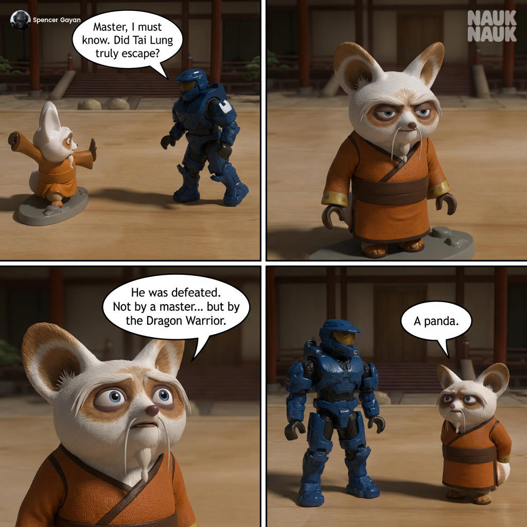 Shifu tells Spencer about Tai Lung Pt. 3