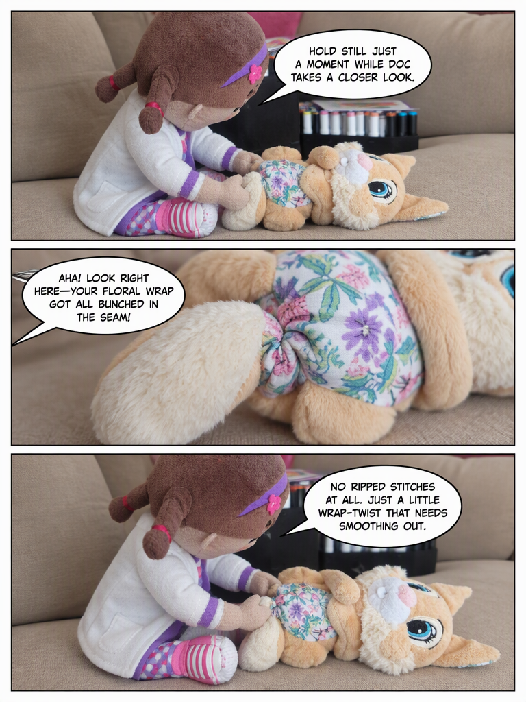 A Gentle Checkup for Bunny (page 2 of 4)