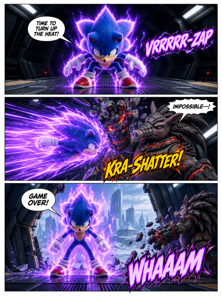 Flaming Fury Over the City (page 3 of 4)