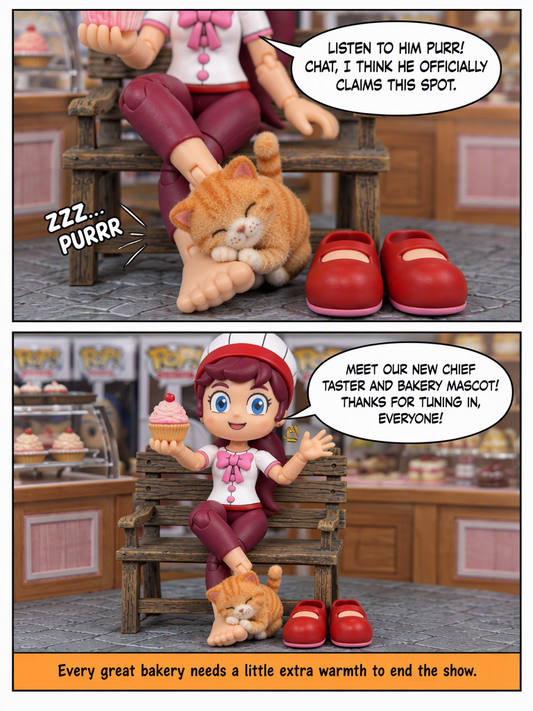 A Tiny Playful  Kitten was Kitten   around with Chloe's Feet (page 4 of 4)