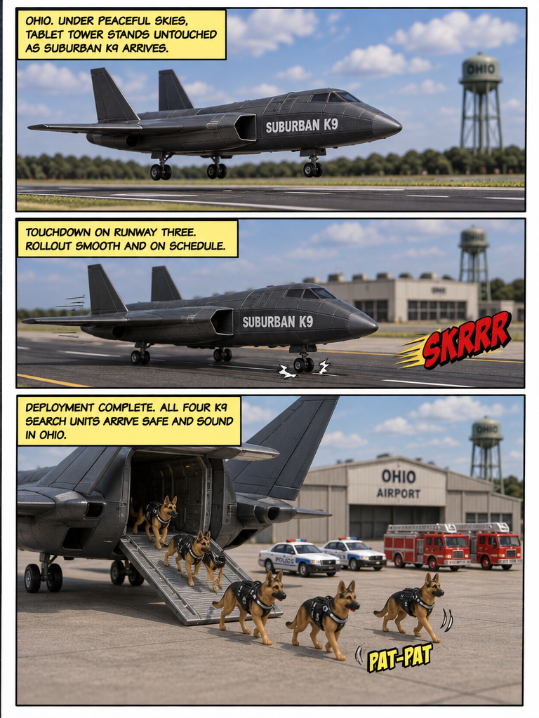 Flight of the Suburban K9 (page 2 of 4)
