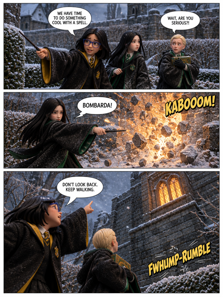 Escape from Malfoy Manor (page 3 of 4)