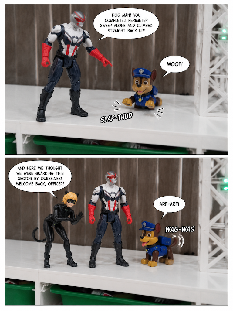 Dog Man Returns to the Watch (page 2 of 4)