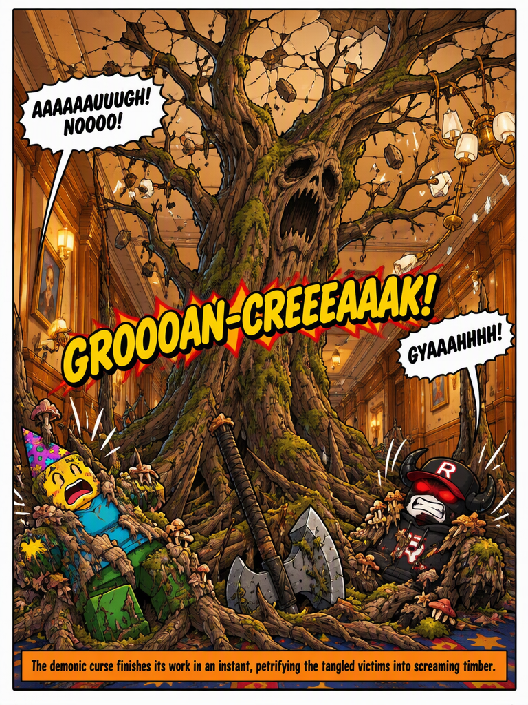 Bizarre Transformation in the Hallway (page 3 of 4)