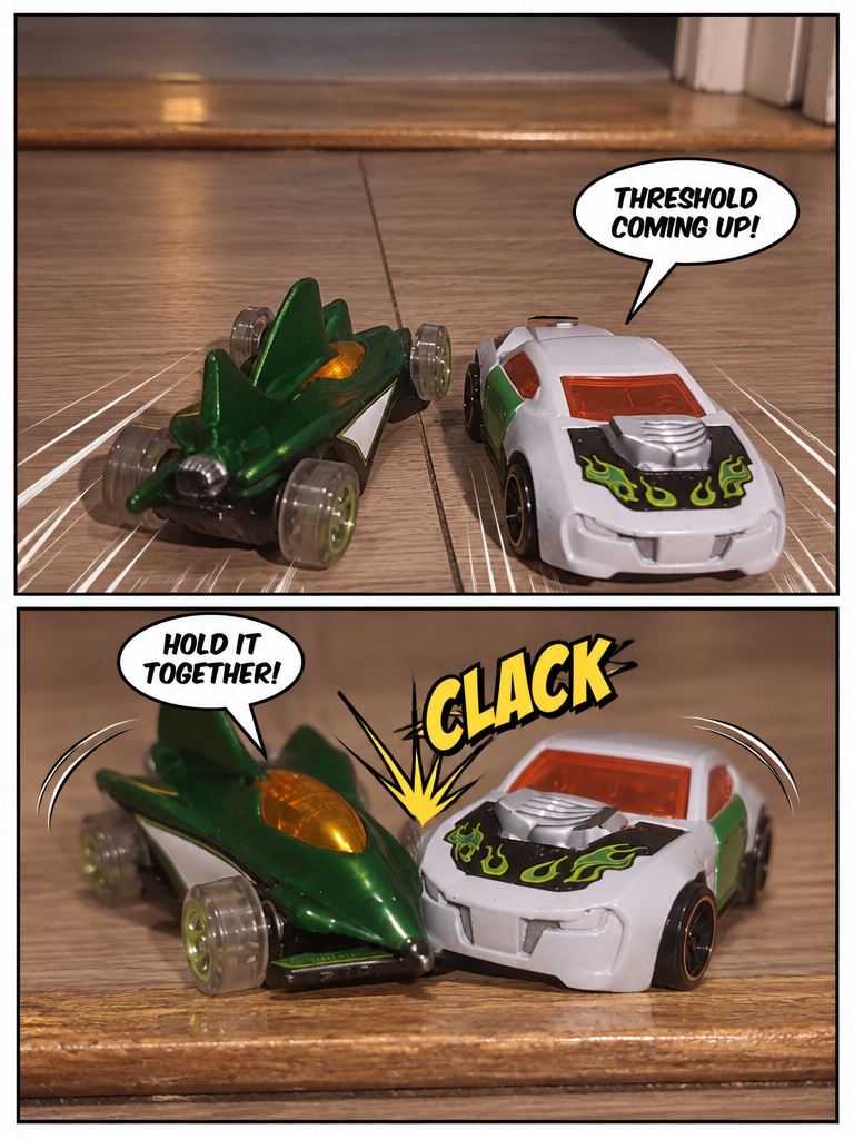 Swapped Colors on the Floor Track (page 3 of 4)