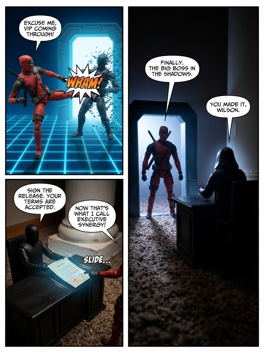 How Deadpool Escapes and Gets in My Video (page 3 of 4)