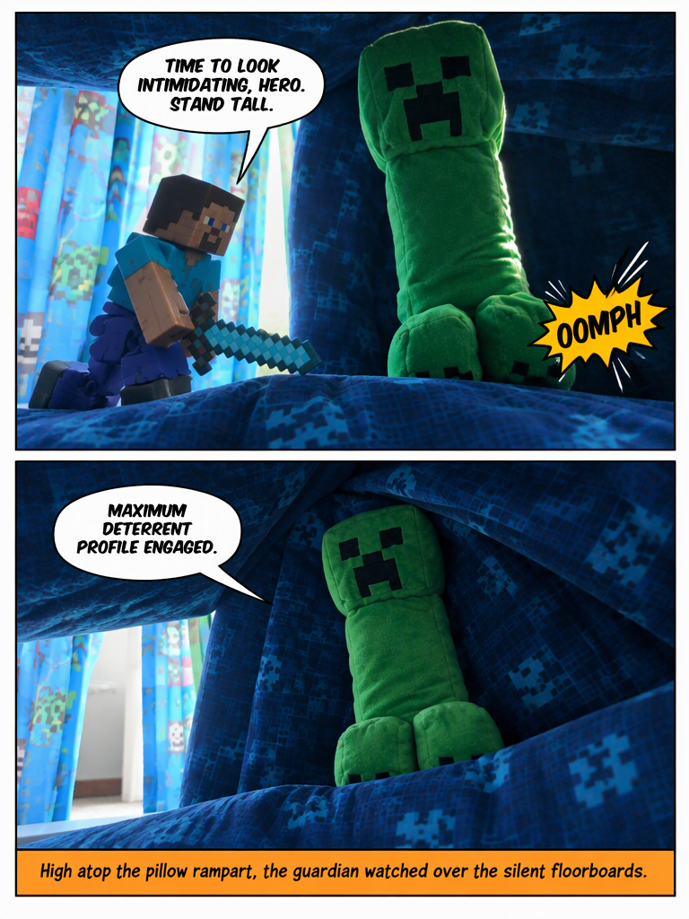 Night Watch at the Pillow Fort (page 3 of 4)