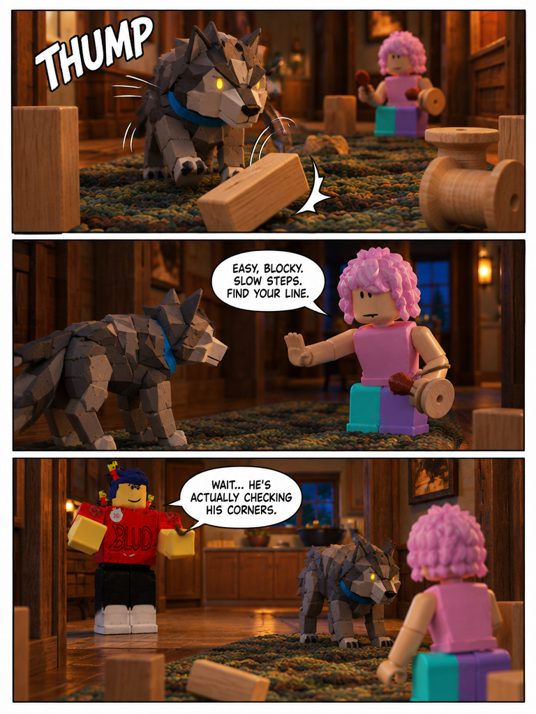 House Manners for a Wild Wolf (page 2 of 4)