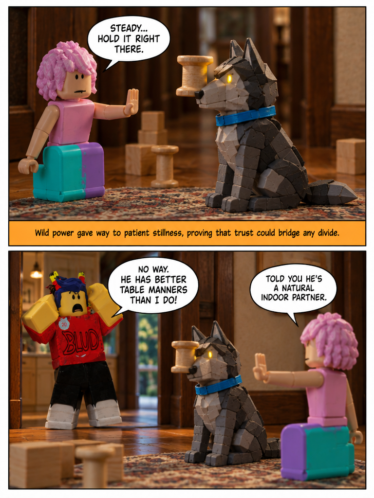 House Manners for a Wild Wolf (page 3 of 4)