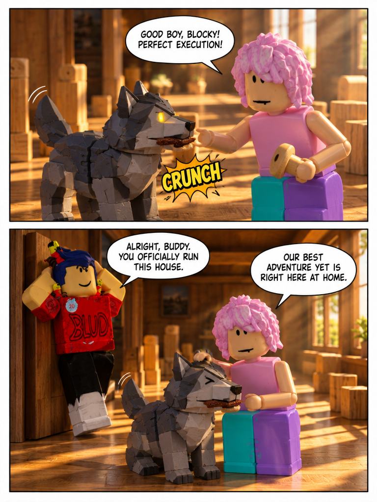 House Manners for a Wild Wolf (page 4 of 4)