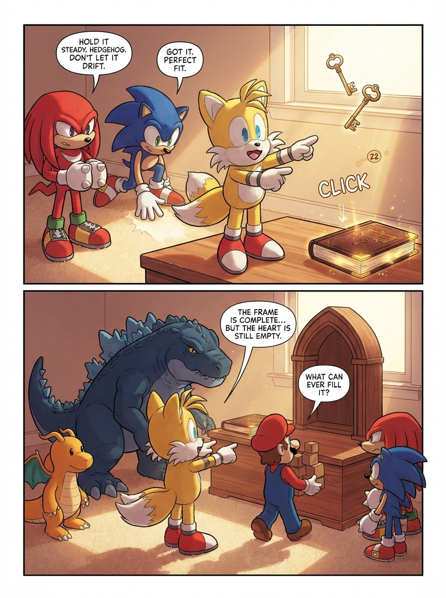 Tails’ Tales credits (page 4 of 8)