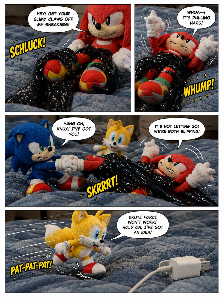 Team Sonic vs the Corruption (page 5 of 8)