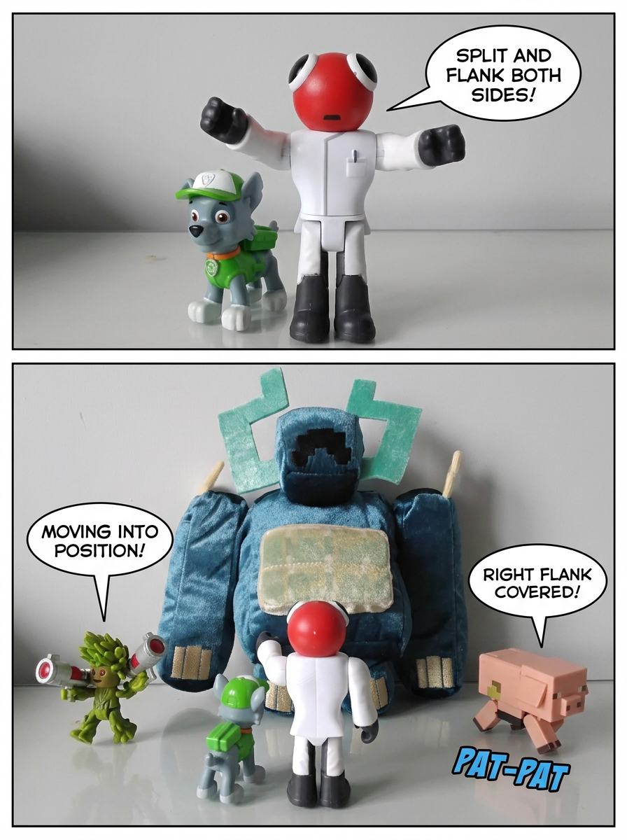 Four Heroes Face the Blue Giant (page 2 of 4)